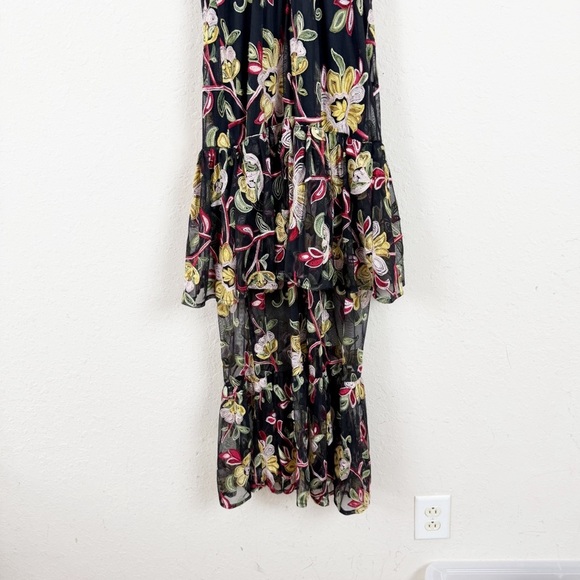 PatBO C&A Collection Floral Tiered Maxi Dress Size 36 - Picture 7 of 7